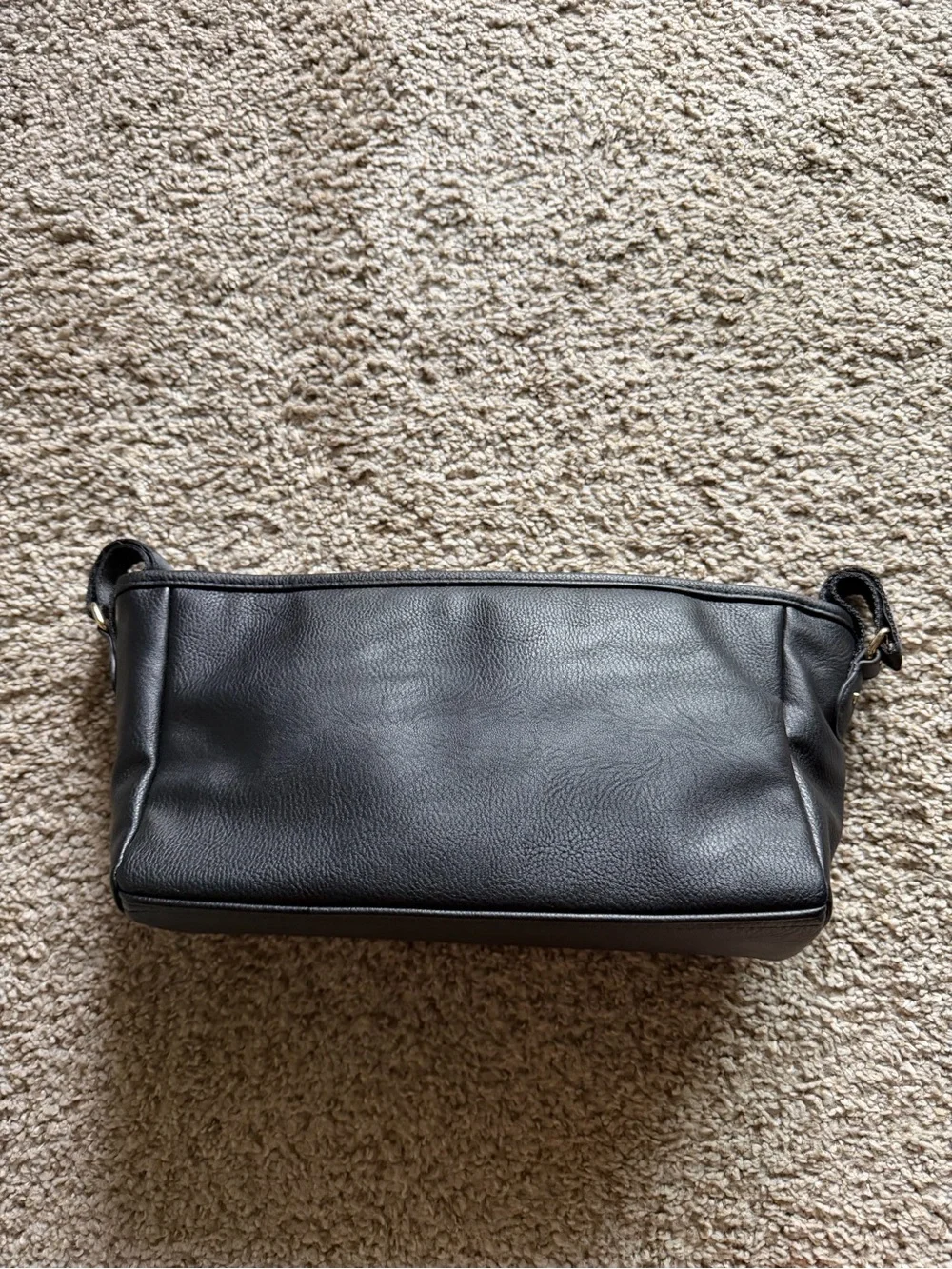 Itzy Ritzy Quilted stroller black Bag with Gold Accents